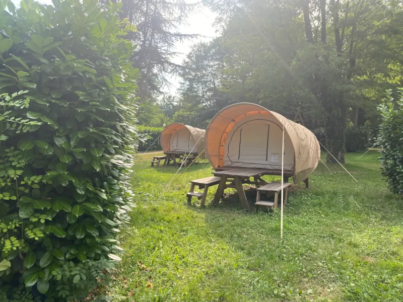 Hébergement Insolite - Tente Toilée - 4M²