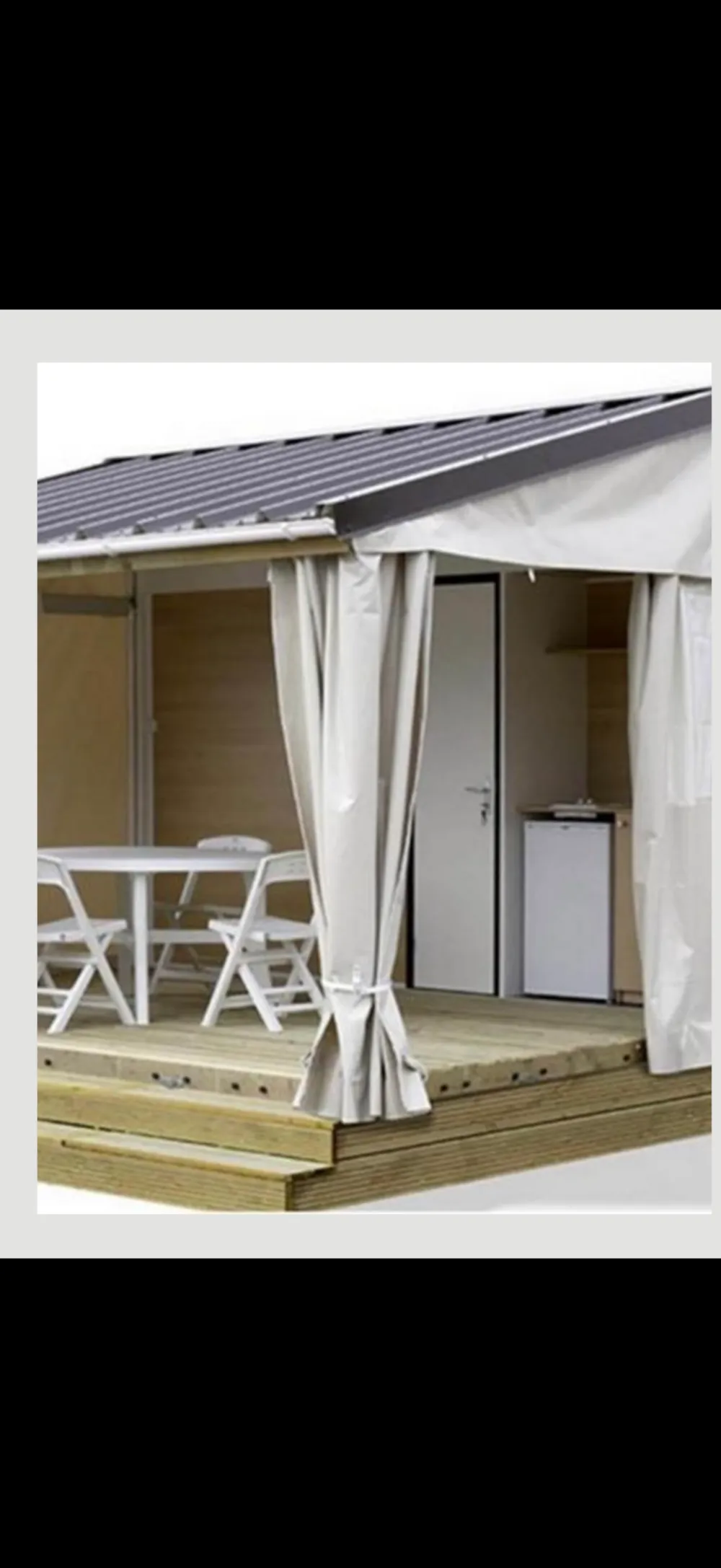 Location - Tithome 20M² - 2 Chambres - Camping LES GRANGES