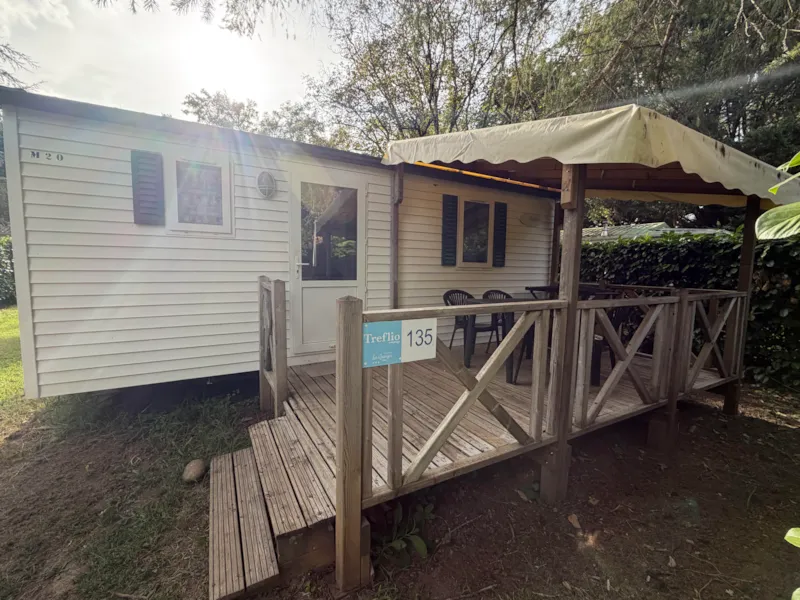 Mobil Home Confort O'hara - 24 M² - 2 Chambres + Terrasse Couverte