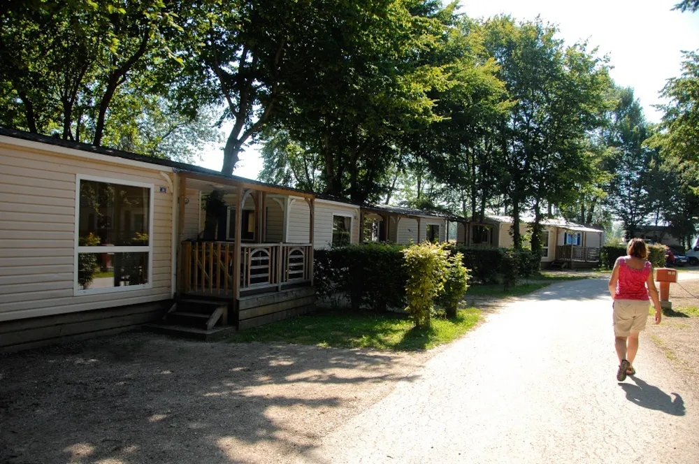 Huuraccommodatie(s) - Mobilhome 2 Slaapkamers Voor 1 Tot 4 Personen - Flower Camping La Forêt
