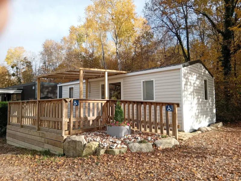 Mobil-Home Standard 32M² Pmr - 2 Chambres + Terrasse Couverte 12M² -