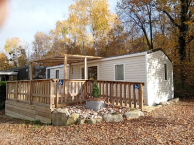 Mobile home Standard 32m² for people with reduced mobility - 2 bedrooms + covered terrace 12m² - — 1