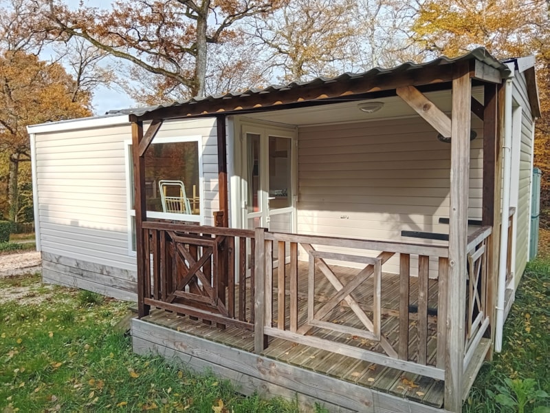 Mobil-Home Standard 32m² - 2 chambres  dont terrasse couverte integrée