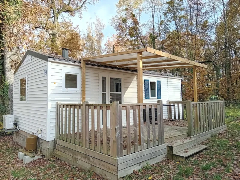 Mobil-Home Confort 32M² - 2 Chambres + Terrasse + Tv + Clim -