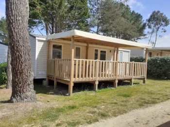 Location - New Mobil-Home Premium 32M²(3Ch.-6Pers.) + Terrasse + Tv + Clim - Flower Camping La Forêt