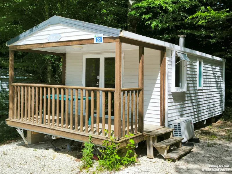 Mobil-Home Confort 32M² - 2 Chambres + Terrasse Couverte 12M² + Tv + Clim -