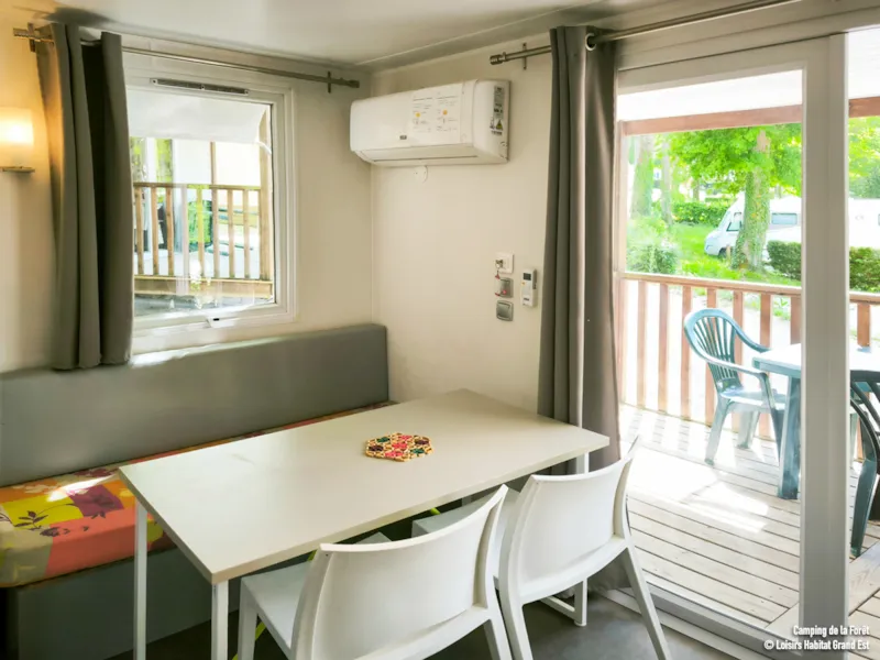 Mobil-Home Confort 32M² - 2 Chambres + Terrasse Couverte 12M² + Tv + Clim -