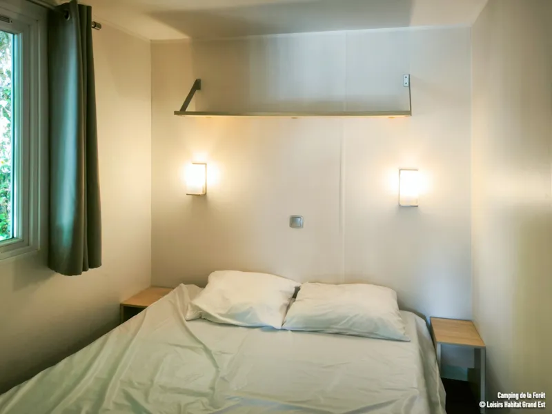 Mobil-Home Confort 32M² - 2 Chambres + Terrasse Couverte 12M² + Tv + Clim -