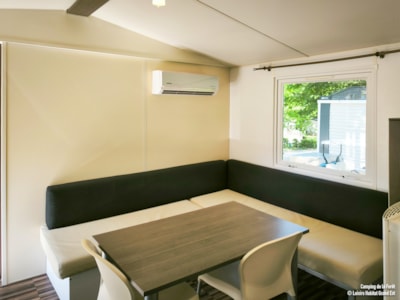 Mobile Home Comfort 32m² - 2 bedrooms + terrace + TV + Air conditioning - — 3
