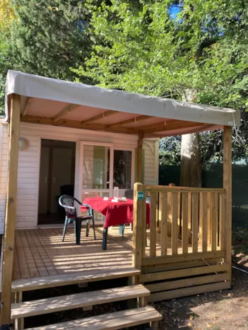 Mietunterkunft - Mobilheim Cottage Prestige Cigale 1 Zimmer - Sunêlia Mas de Nicolas