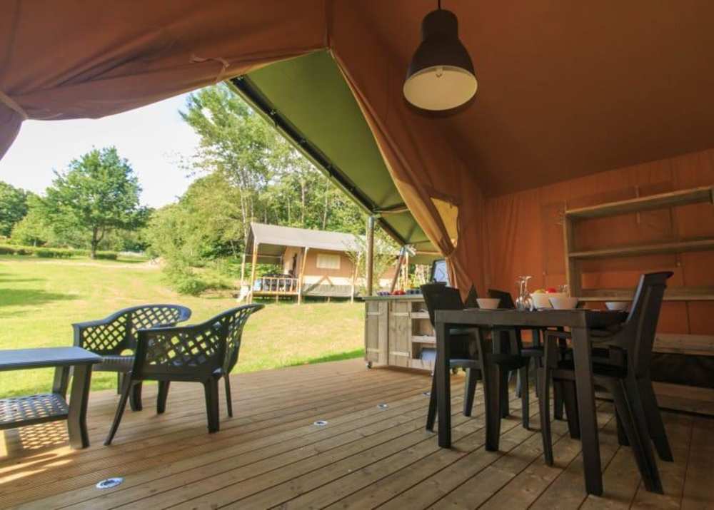 Location - Safari Lodge,  Sans Sanitaires - Camping La Bûcherie