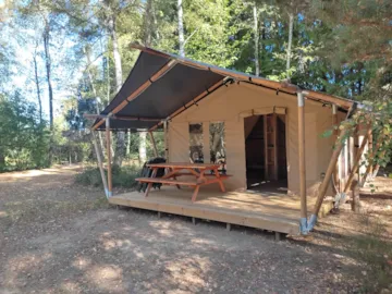 Location - Safari Lodge, Sans Sanitaires - Camping La Bûcherie