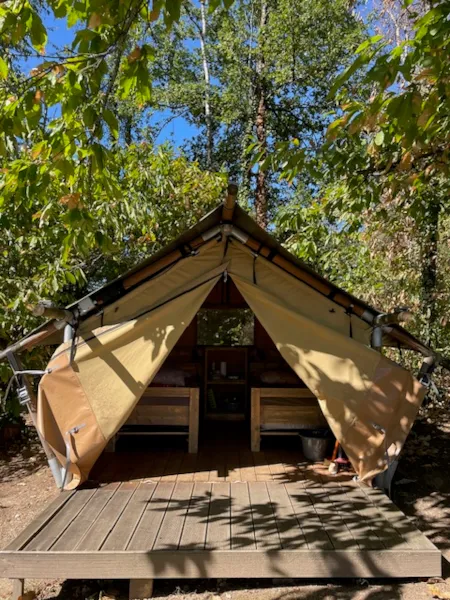 Location - Rando Lodge - Camping de la Bucherie