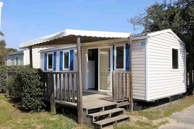 Mobil-Home Grand Large  30M² / 3 Chambres - Terrasse Couverte