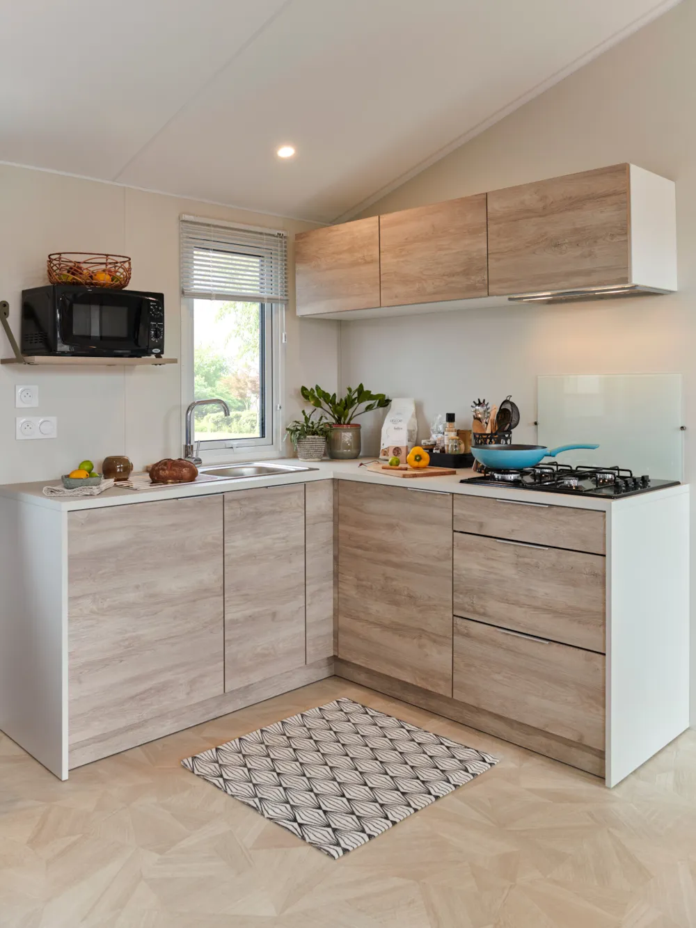 Location - Mobil-Home Rideau Toscane 87.3  33M² / 3 Chambres - Terrasse - Camping Les Sables d'Argent