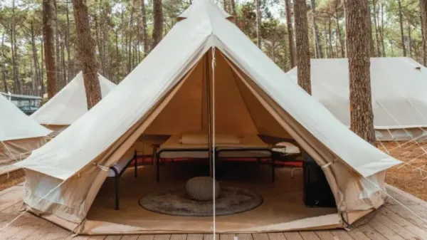 Location - Tente Tipi - Camping Les Sables d'Argent