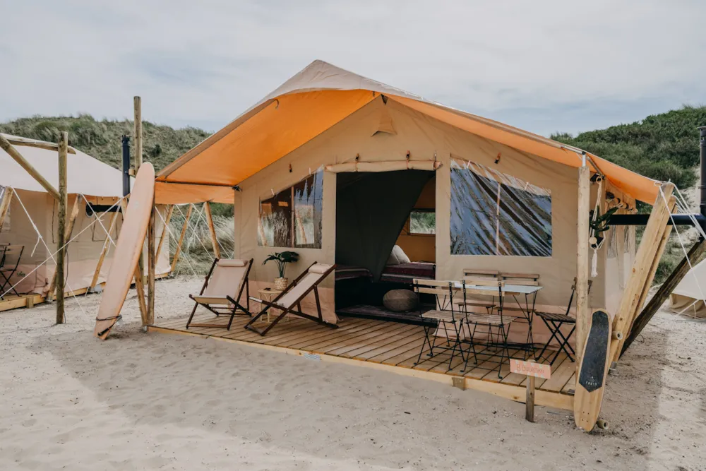 Location - Safari Lodge (À L'exclusion Des Installations Sanitaires) - Camping Les Sables d'Argent