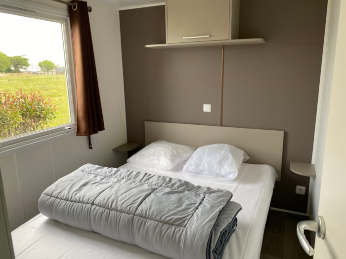Mobilhome Confort 40 M² (4 Chambres) Avec Terrasse Couverte + Tv