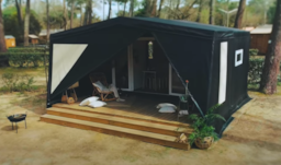 Huuraccommodatie(s) - Coco Sweet 16M² (2 Slaapkamers) - Zonder Privé Sanitair - Flower Camping Jardins de Kergal