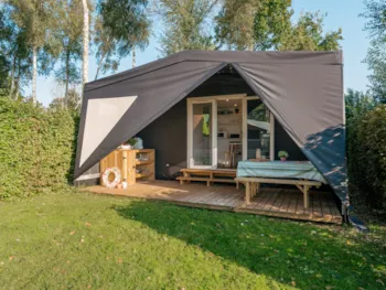 Mietunterkunft - Coco Sweet 2 Zimmer - Ohne Sanitäranlagen - Flower Camping Jardins de Kergal