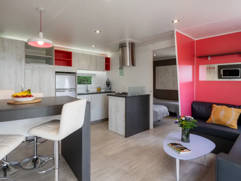 Mobil-Home 2Ch Premium - 2Sdb + Tv + Lv