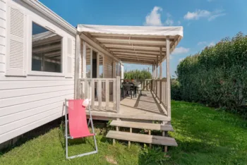Mietunterkunft - Mobilheim Confort 4 Schlafzimmer - Tv - Flower Camping Jardins de Kergal