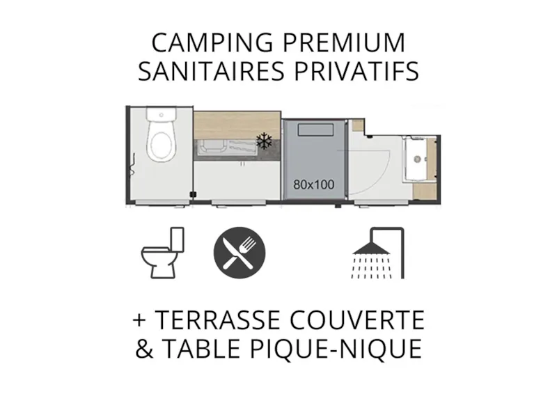 Emplacement Camping Premium