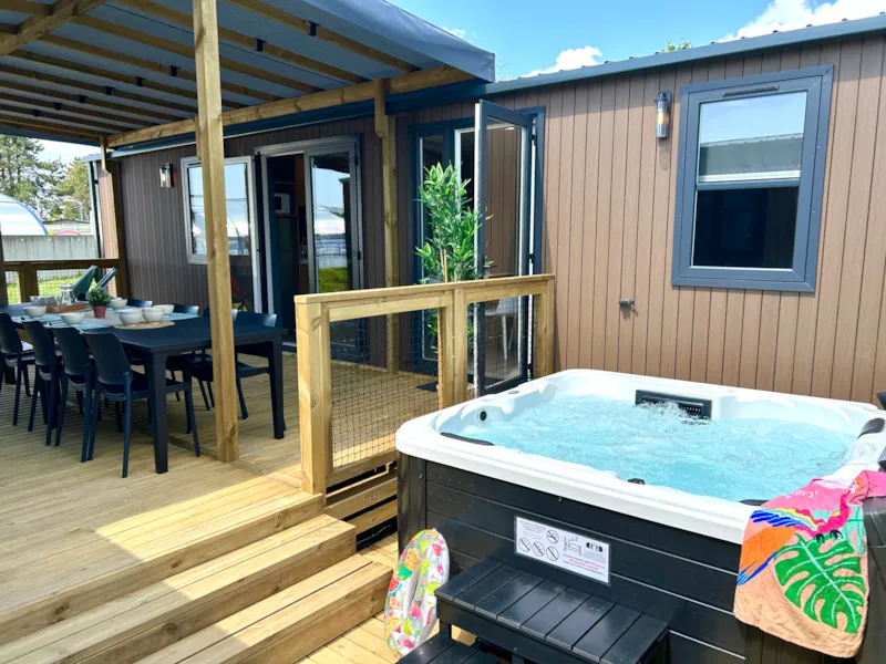 Mobil-Home Tribu 6Ch & Spa Premium - 4Sdb + Tv + 2Lv