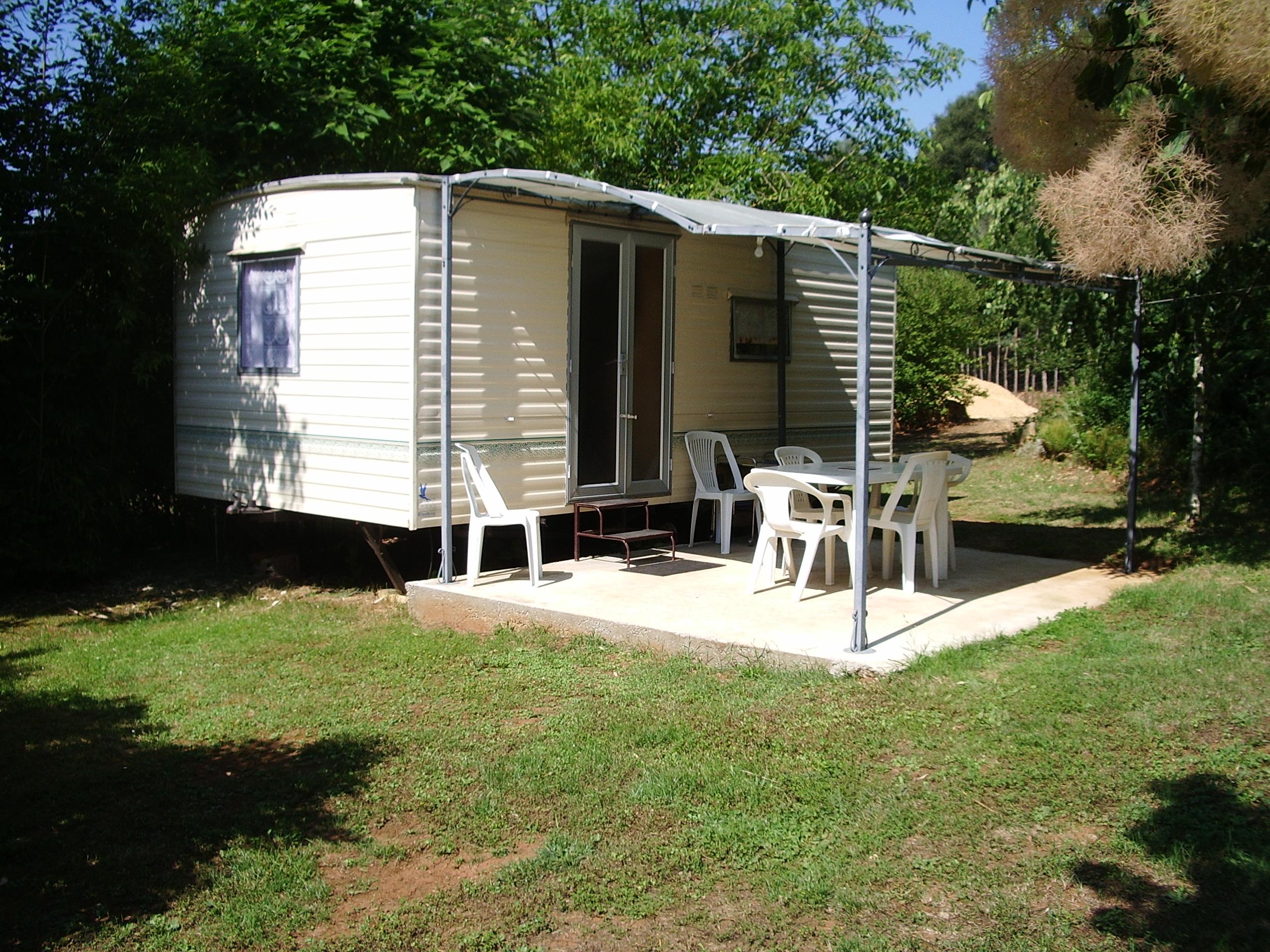 Accommodation - Mobile-Home 2 Bedrooms Without Toilet Blocks - Camping à la ferme les Pierres Chaudes