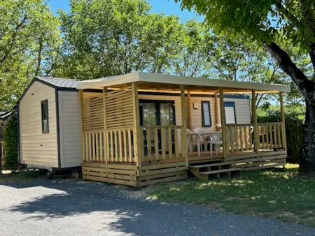 Huuraccommodatie(s) - Stacaravan - Camping à la ferme les Pierres Chaudes