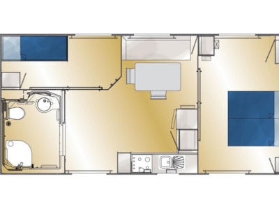 Riviera air-conditioned cottage for disabled guests — 9