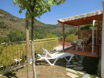 Mietunterkunft - Super Riviera Mobilheim 28M² - Camping de la Cascade