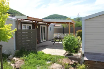 Mietunterkunft - Super Riviera Mobilheim 28M² - Camping de la Cascade