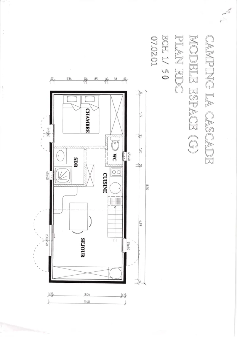 Maison-Chalet 45M²  Climatisé 6 Pers Tout Confort - Tv - Machine À Laver