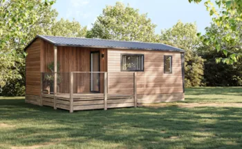Mietunterkunft - Mobilheim Nest Ti Klimatisiert - Camping de la Cascade