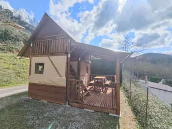 Mietunterkunft - Böhmische Caba-Lodge - Camping de la Cascade