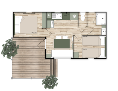 Cottage Prémium_4p air-conditioned — 5