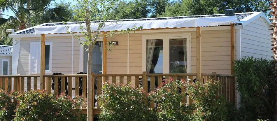 Location - Mobilhome Confort -29M2 - Camping de Châlons-en-Champagne