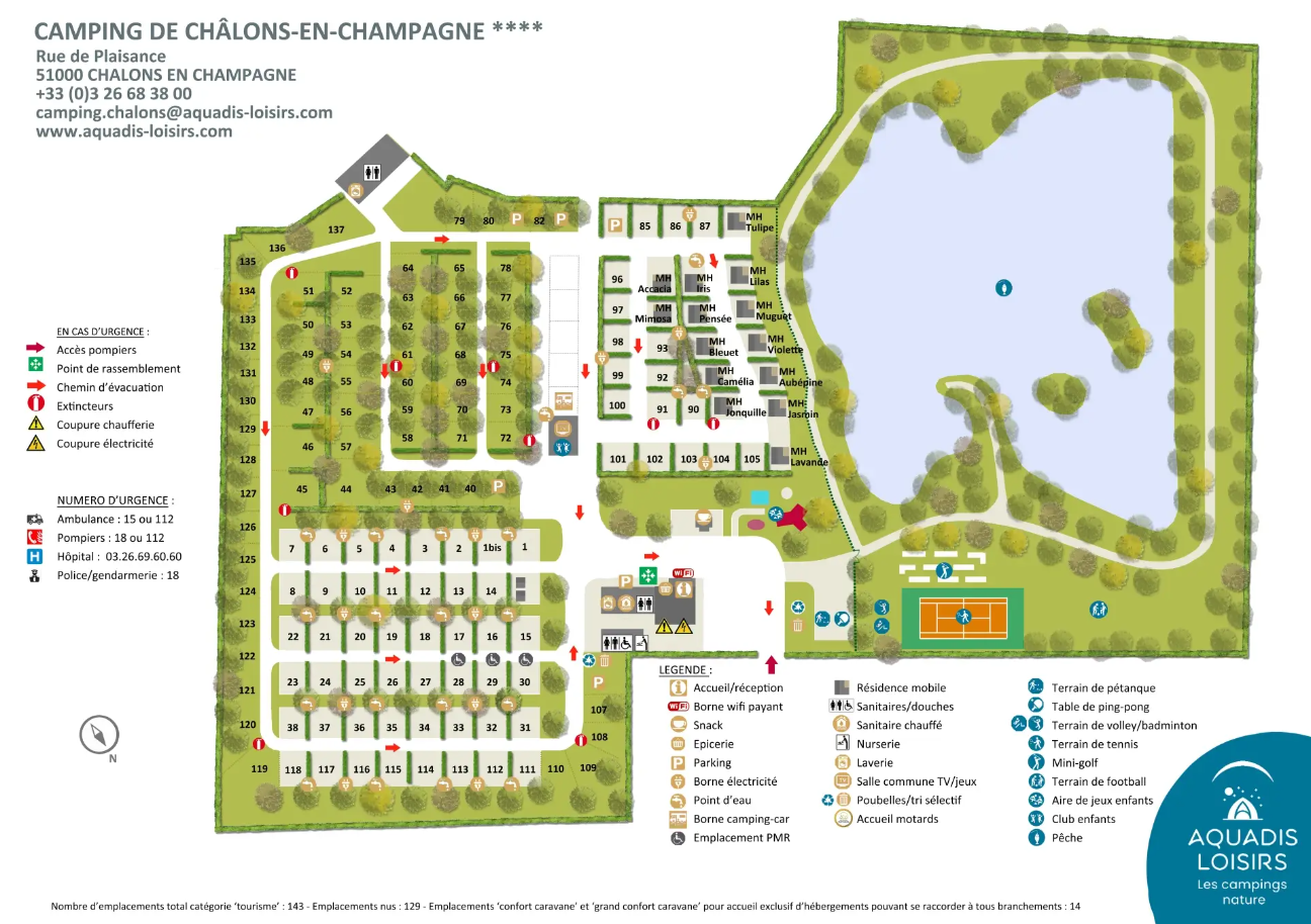 Camping de Châlons-en-Champagne — Foto 9