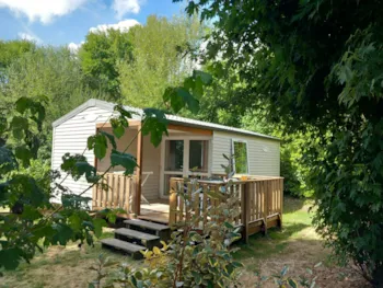 Location - Mobil-Home 2Ch. Confort 28M²  (2008) - Camping Le Trèfle à 4 Feuilles