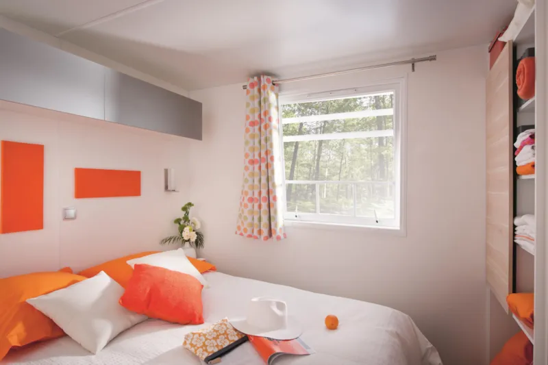 Mobil Home Standard 31M² (3 Chambres) + Tv + Terrasse Intégrée Couverte De 9M²