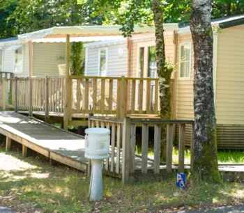 Mietunterkunft - Mobilheim Confort 29M² (2 Zimmer) + Behindertengerecht + Tv + Terrasse - Flower Camping La Plage