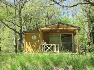 Locatif - Chalet - 25 m² - 2 bedrooms - Clico Chic - Camping La Source du Jabron