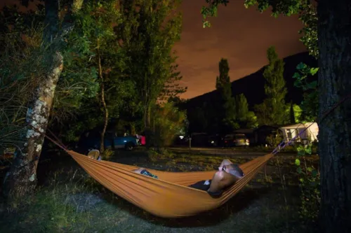 Pitch - Package Location Nature And Space Center (With Electricity) 2 People - image n°4 - Clico Chic - Camping La Source du Jabron