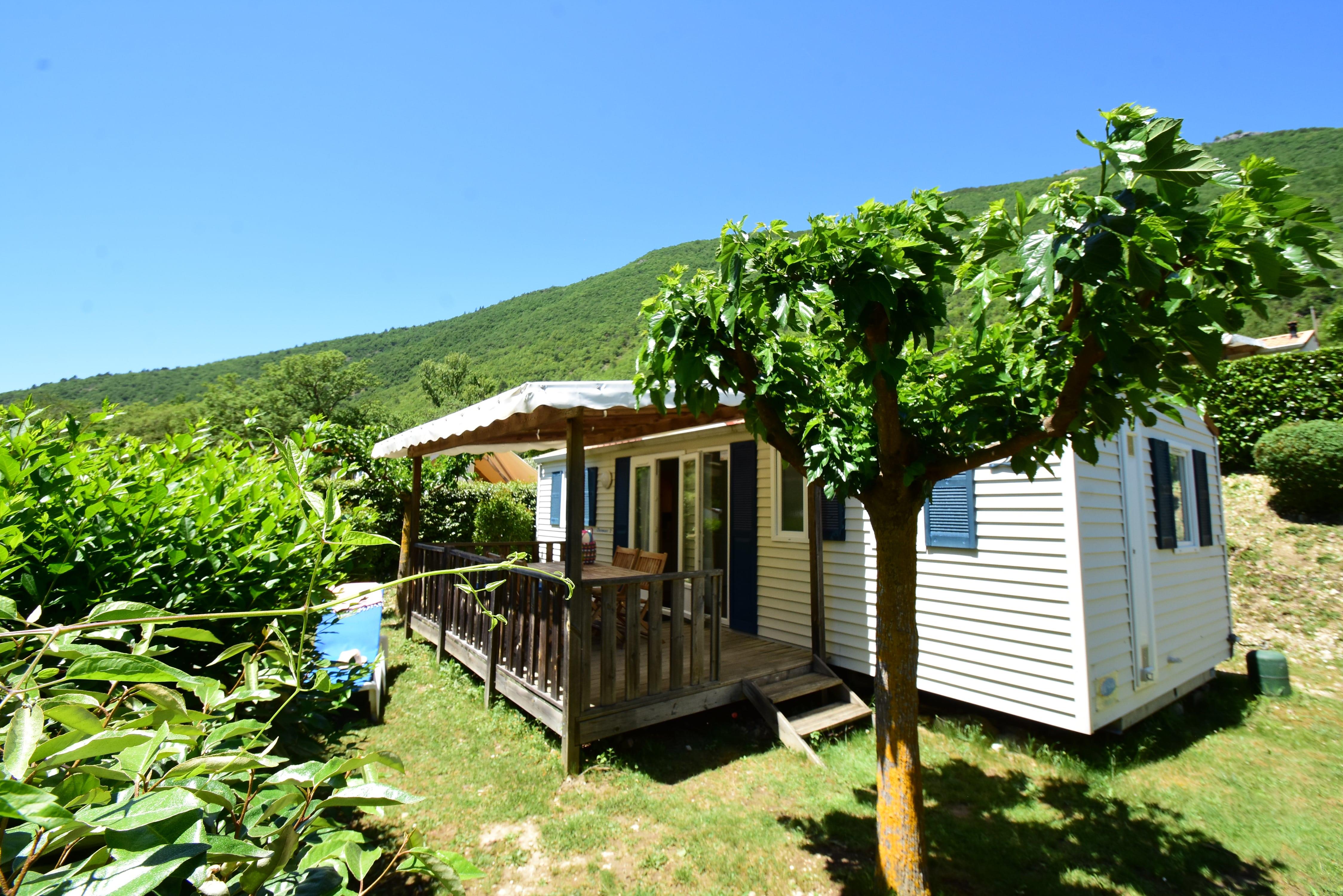 Accommodation - Mobilhome - 3 Rooms - Camping La Source du Jabron
