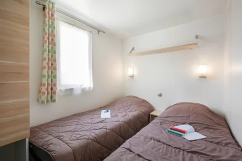 Location - Mobil-Home Habana Top Presta - 22 M² - 2 Chambres - image n°5 - Clico Chic - Camping La Source du Jabron