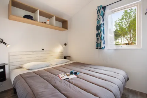 Location - Mobil-Home Kids Top Presta Placette - 29 M² - 2 Chambres - image n°4 - Clico Chic - Camping La Source du Jabron