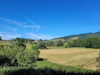 Mietunterkunft - Mobilheim Premium 35M² - 3 Schlafzimmer - Blick Schloss - Überdachte Terrasse - Flower Camping du Lac de Saint Point  Lamartine - Saône et Loire - Bourgogne du Sud 