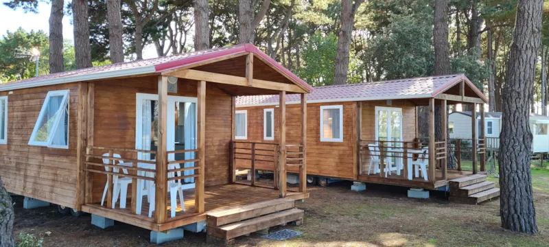 Mobil Home Eden - 25M² - 2 Chambres - Terrasse Couverte 7M²