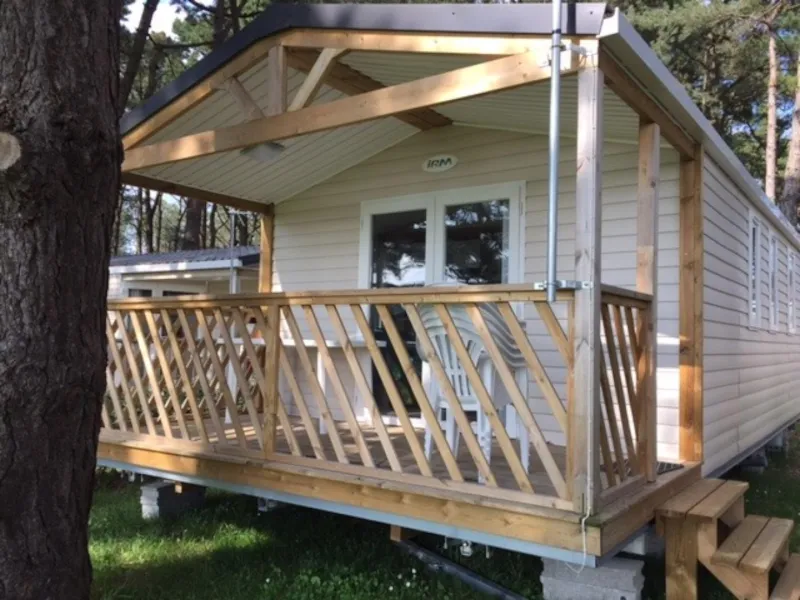 Mobil Home Eden - 25M² - 2 Chambres - Terrasse Couverte 7M²